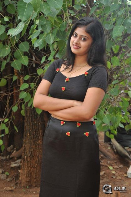 Actress-Megha-Sri-at-Kaaki-Movie-Press-Meet